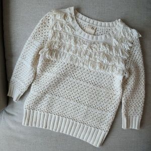 Anthropologie Textured Sweater